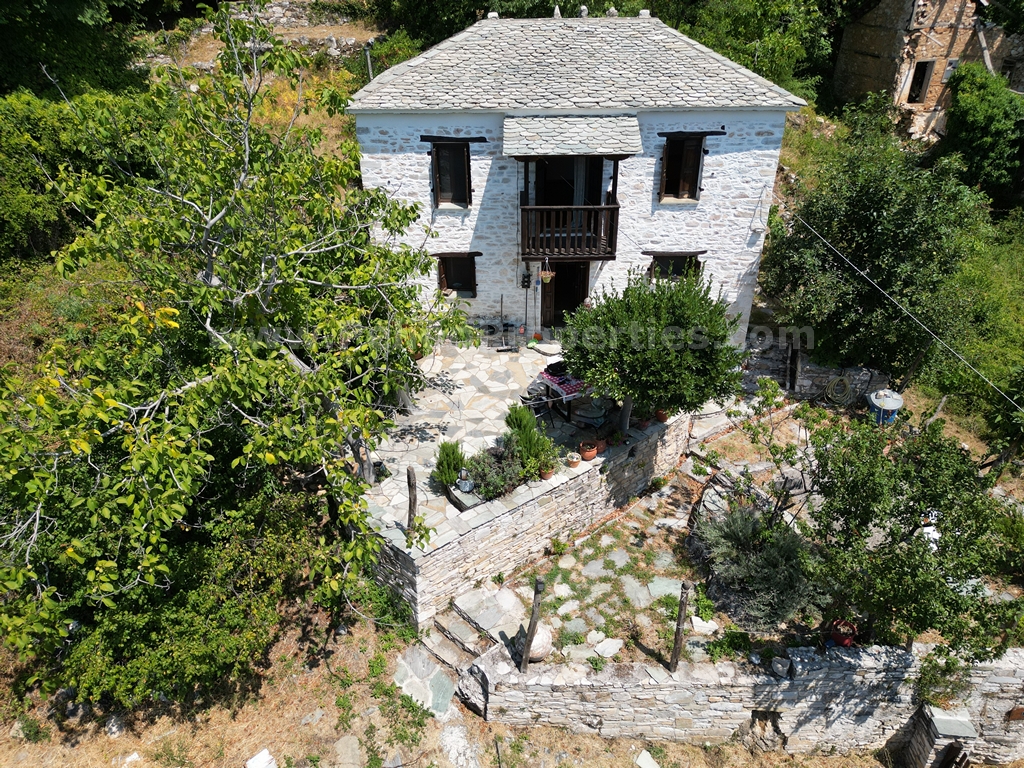 Stone, View & Vintage Charm – All in Vizitsa! - Property Pelion